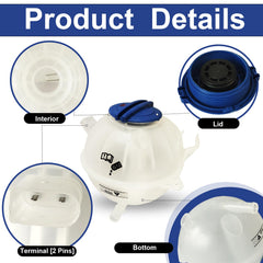 Lunwag translucent reservoir showing easy coolant level checks benefit