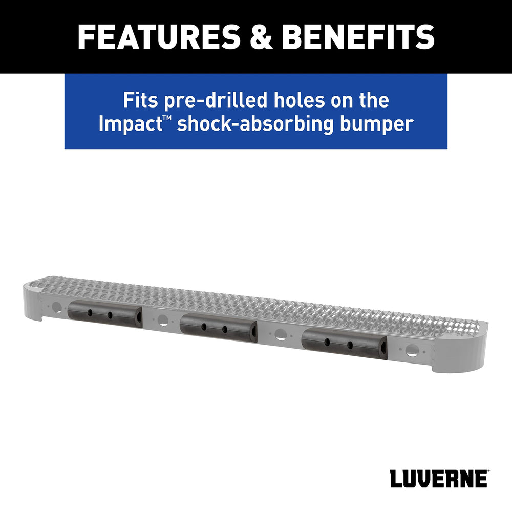 LUVERNE strip beside ruler showing 10-inch length for accurate coverage