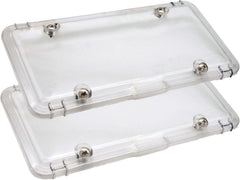 Luxe Shield front packaging showing two clear covers for quick identification and protection