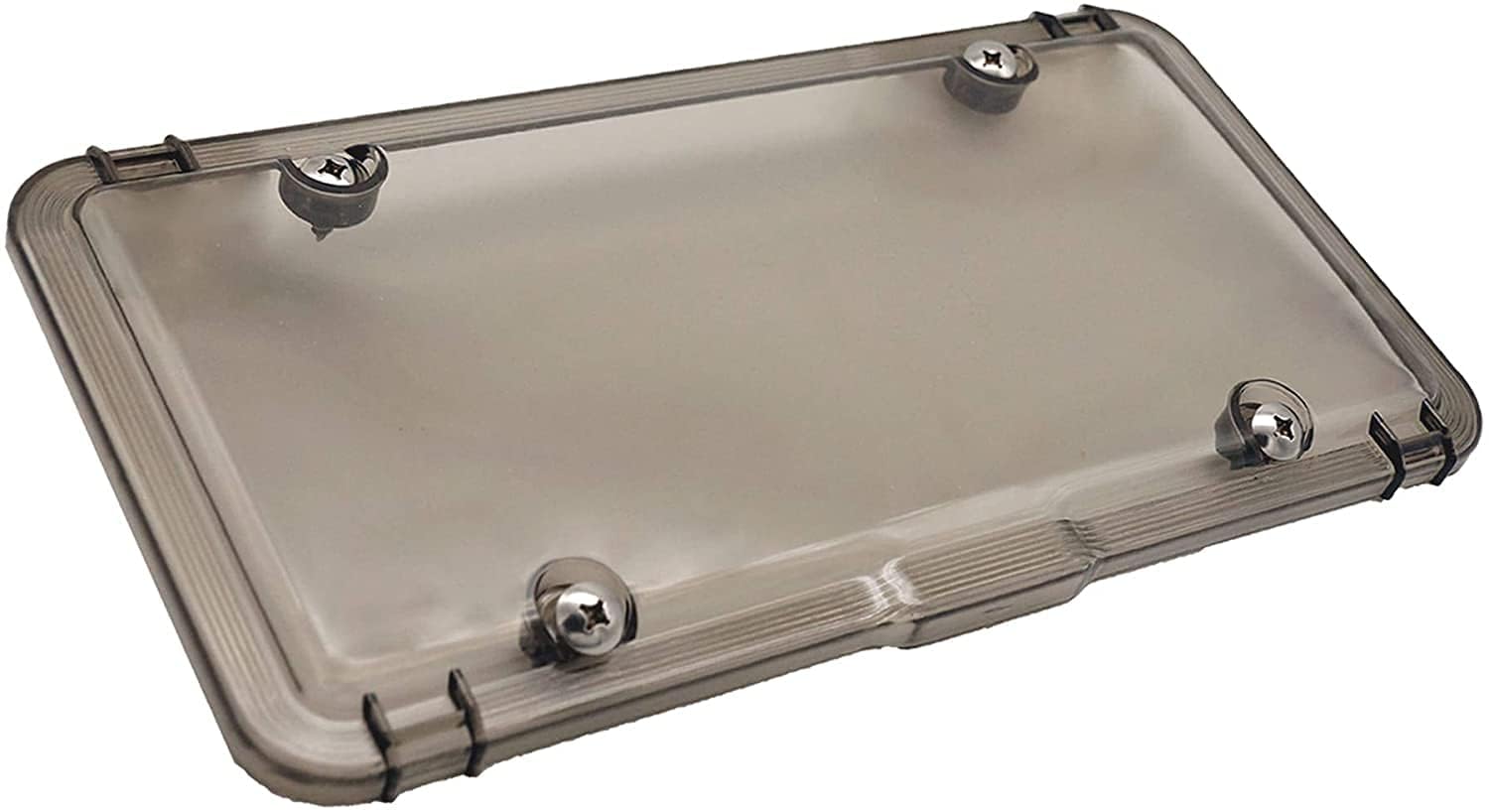 Luxe Shield front view smoked cover showing sleek protection
