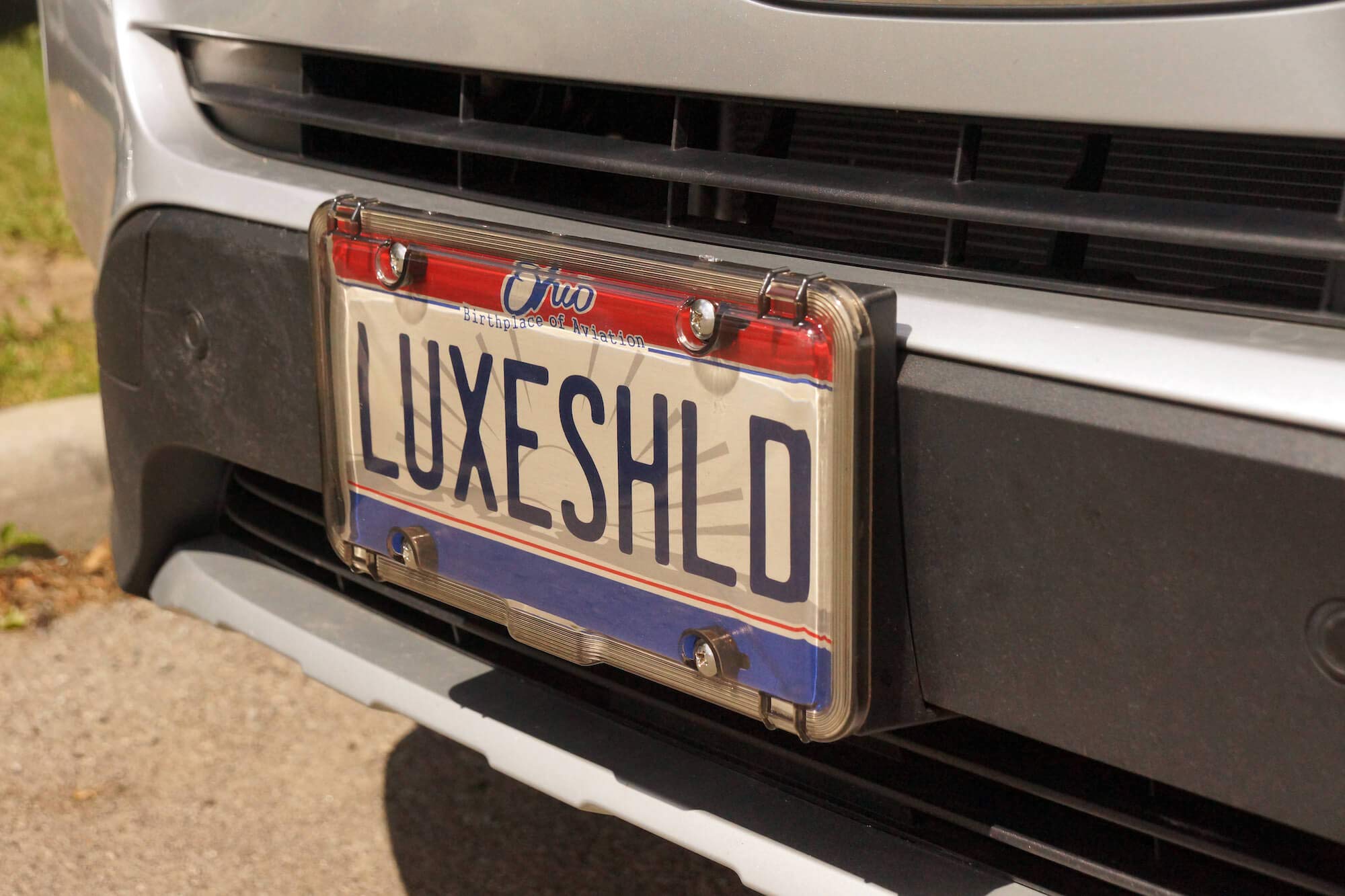 Luxe Shield installed on SUV front demonstrating flush fit