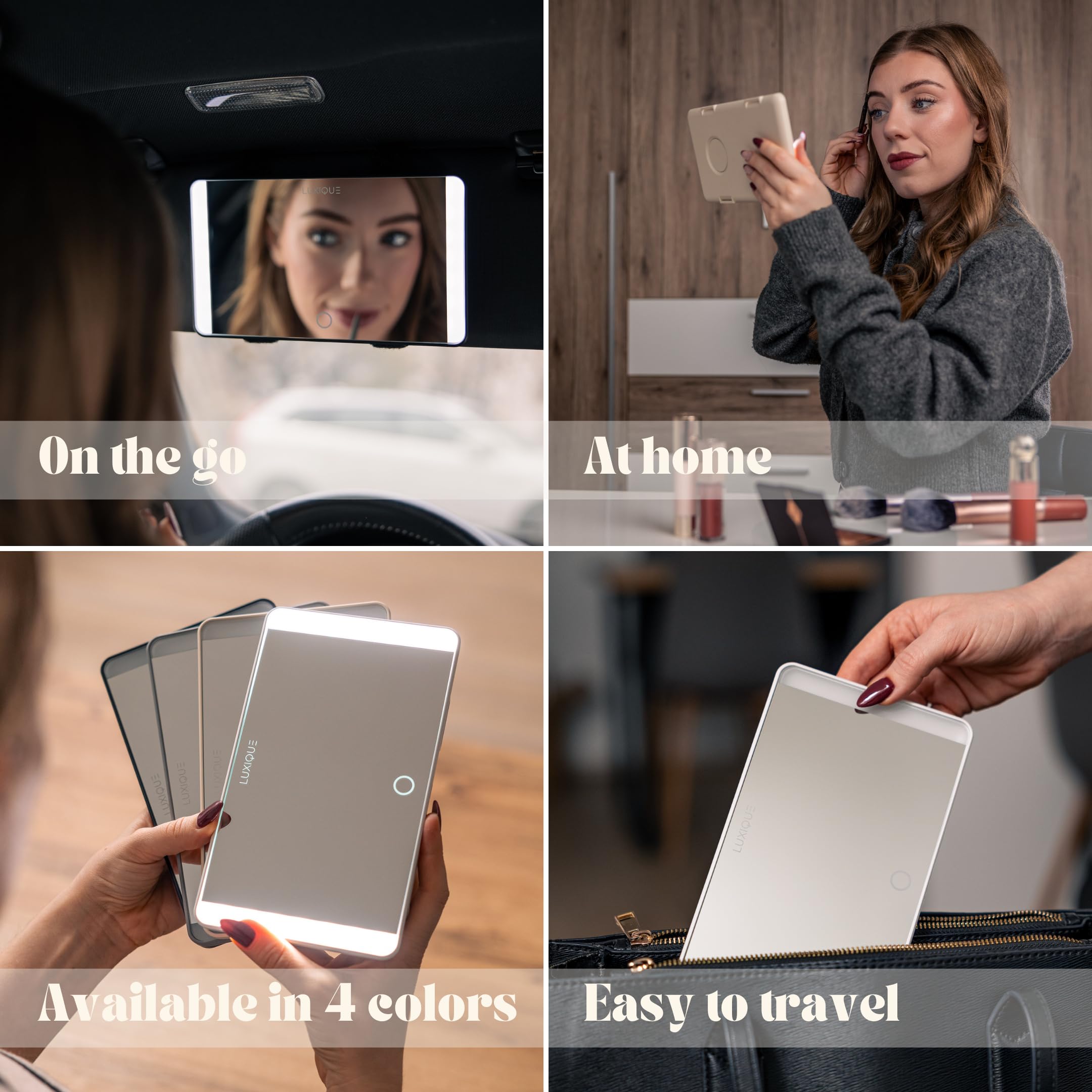 LUXIQUE weather-resistant housing detail protecting mirror durability