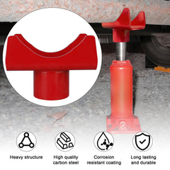 LVACODV adapter mounted on a 2-inch round axle demonstrating stable support