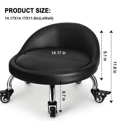LWADALN padded backrest detail showing support for lower back and posture