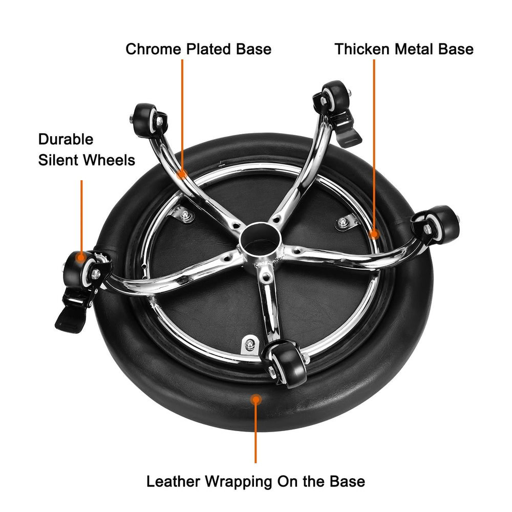 LWADALN sturdy metal frame and five-leg base demonstrating heavy-duty strength