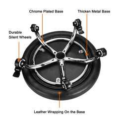 LWADALN sturdy metal frame and five-leg base demonstrating heavy-duty strength