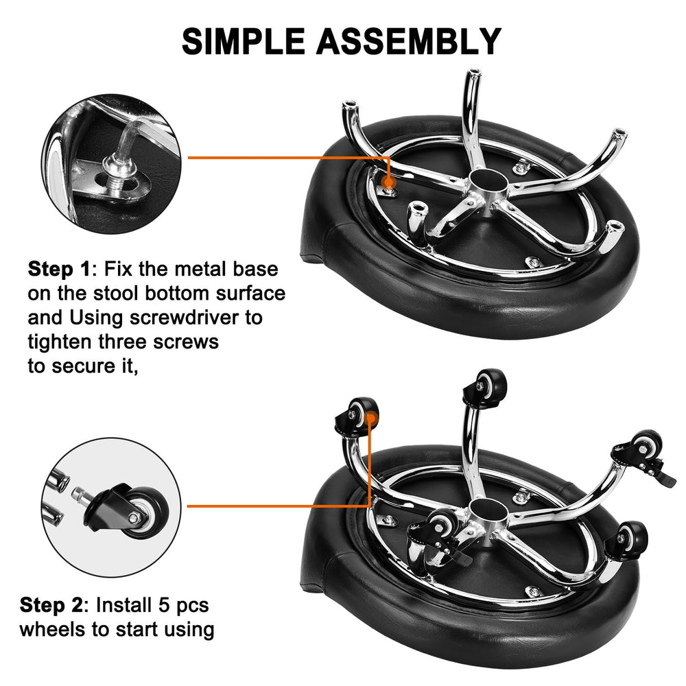 LWADALN stool beside workbench showing convenience for repeated tasks