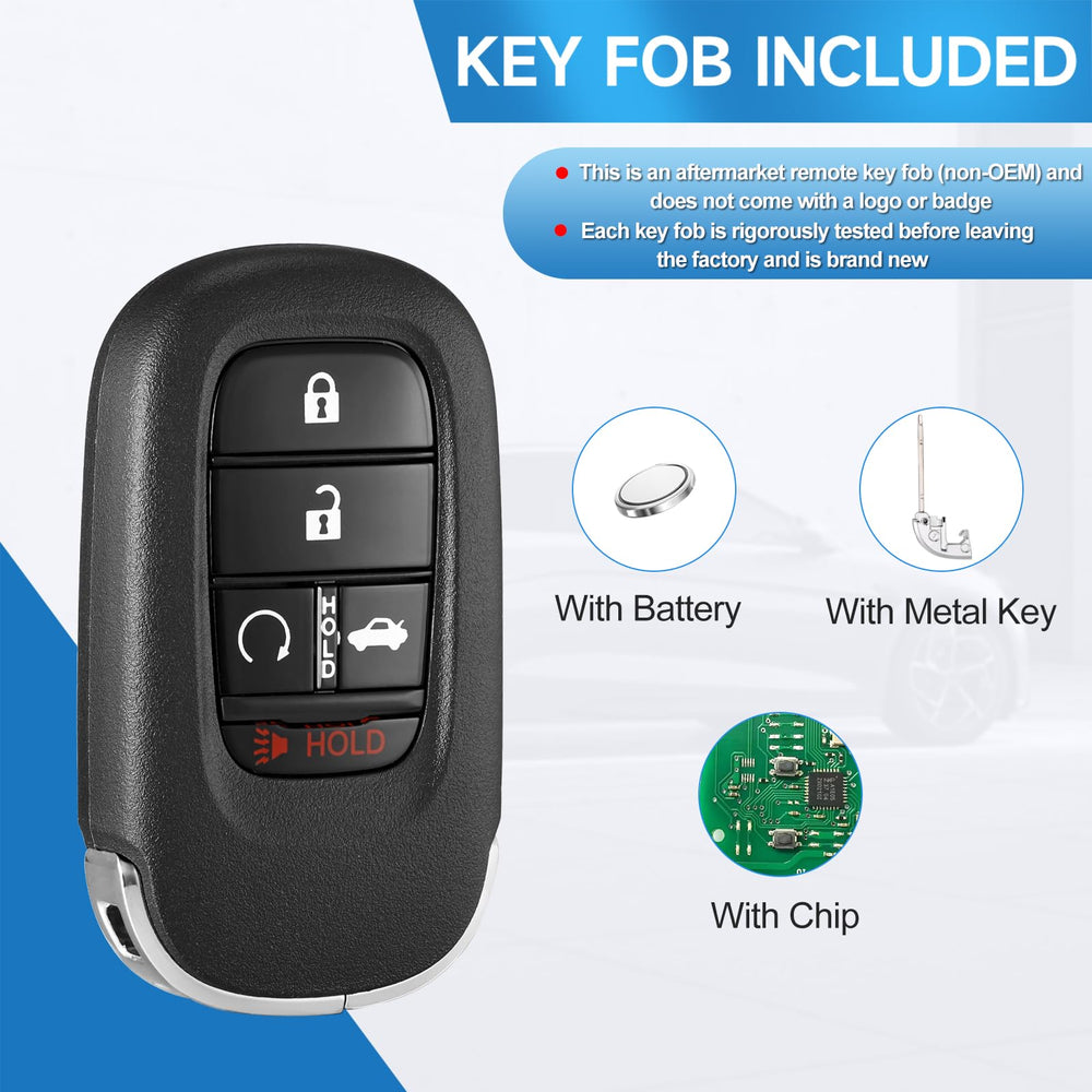 LYFUCESS remote placed in car console illustrating proximity key convenience