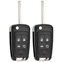 LYFUCESS front view of key fob showing buttons and clean design for easy replacement