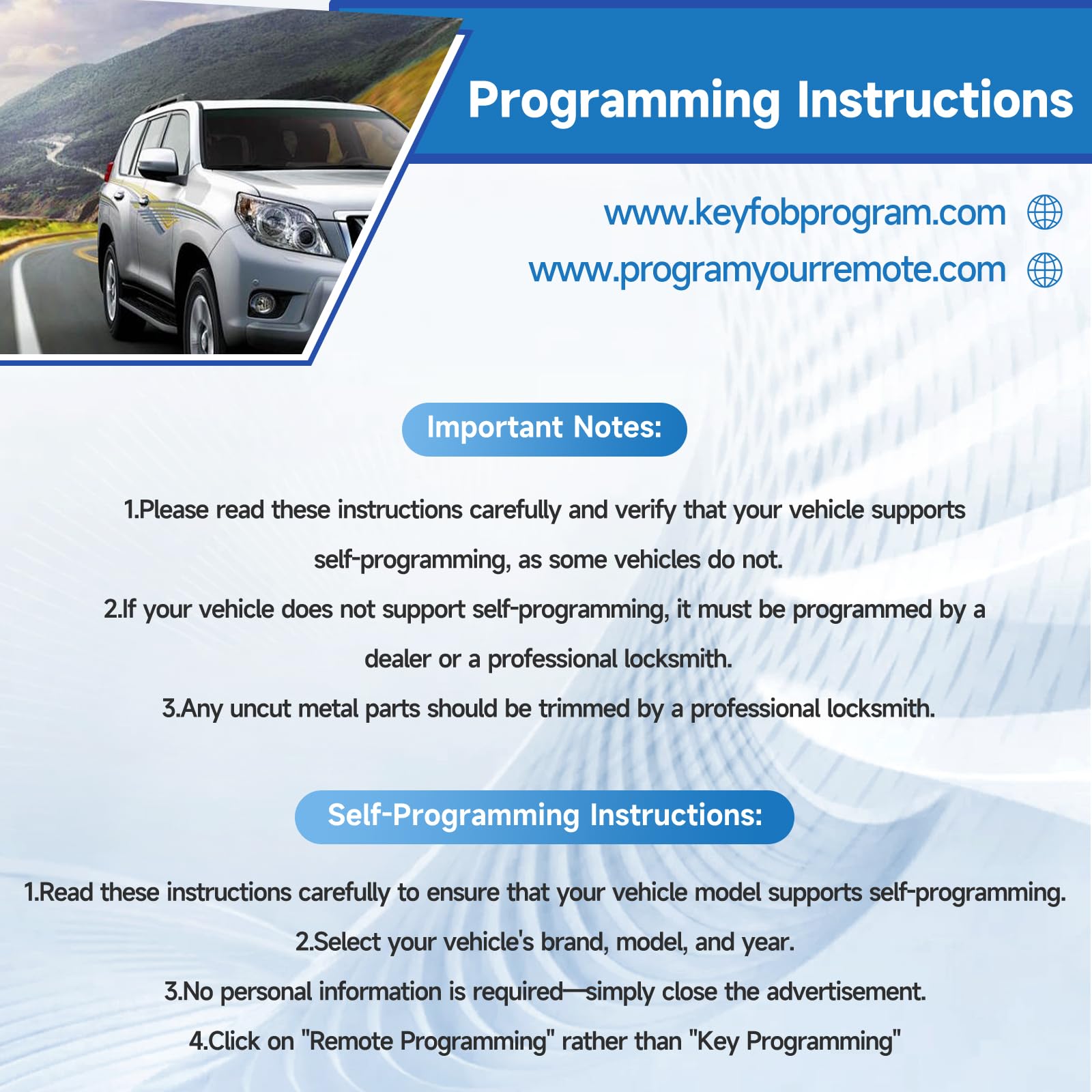 LYFUCESS remote unlocking car door illustrating convenient keyless entry
