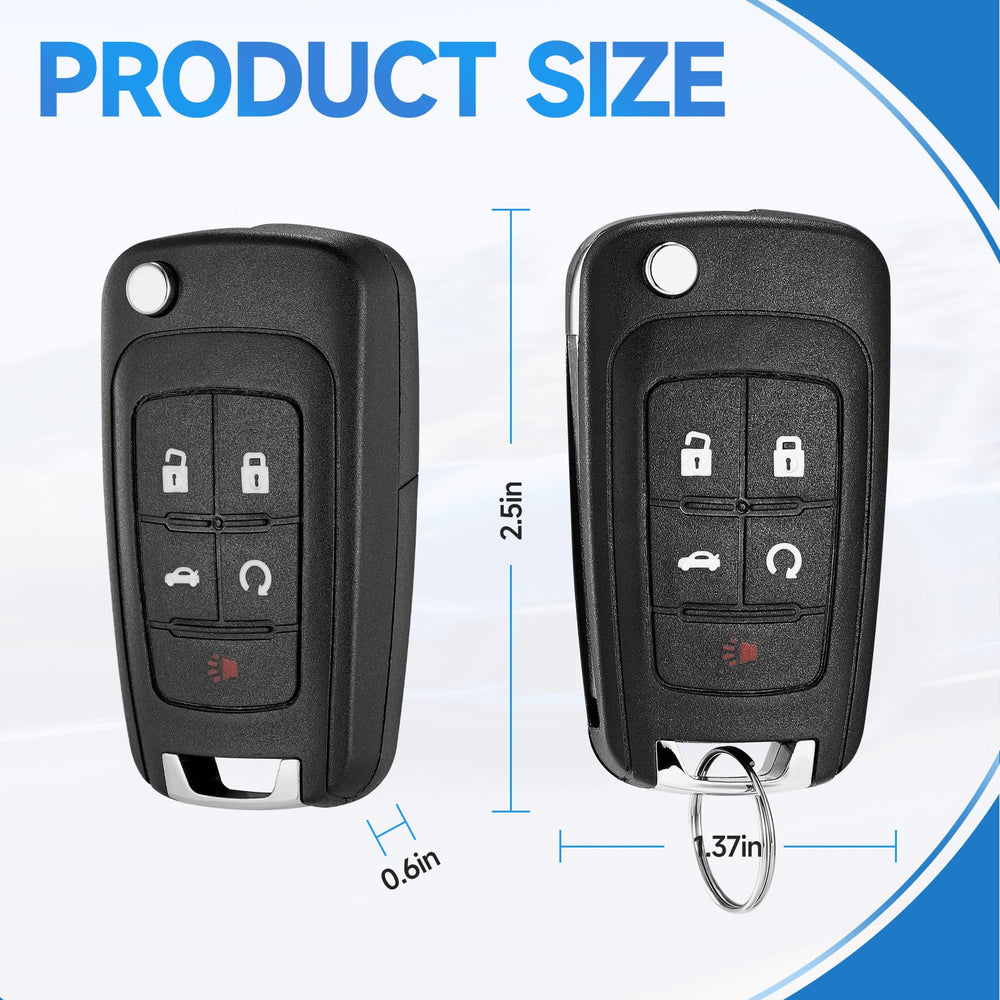 LYFUCESS fob beside ruler showing compact dimensions for pocket-friendly portability