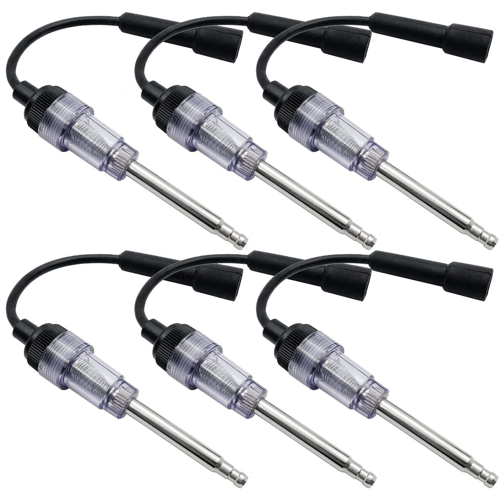 LYHLYA front view of six-piece tester set showing organized probes and benefits