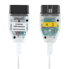 LZLRUN cable connected to laptop for BMW coding and diagnostic benefit