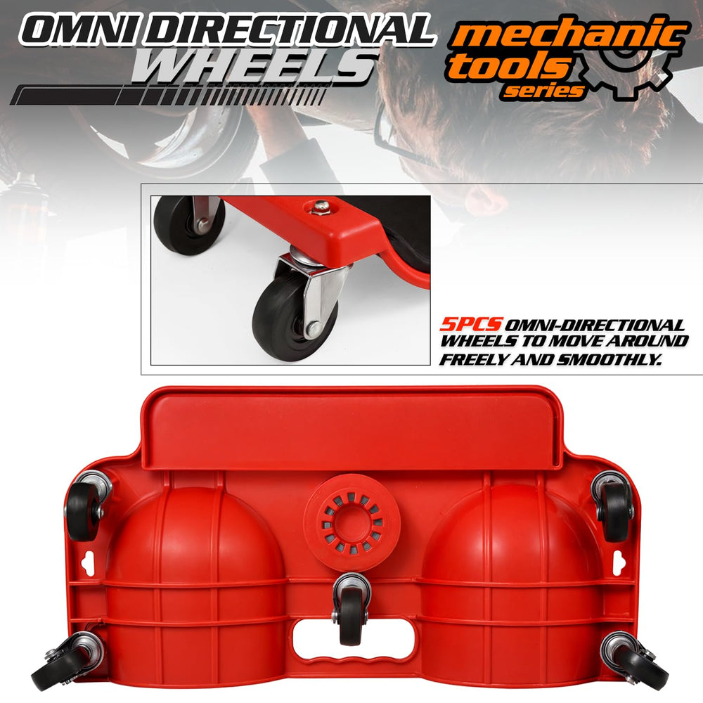 M-AUTO close-up of foam padding protecting knees and resisting wear