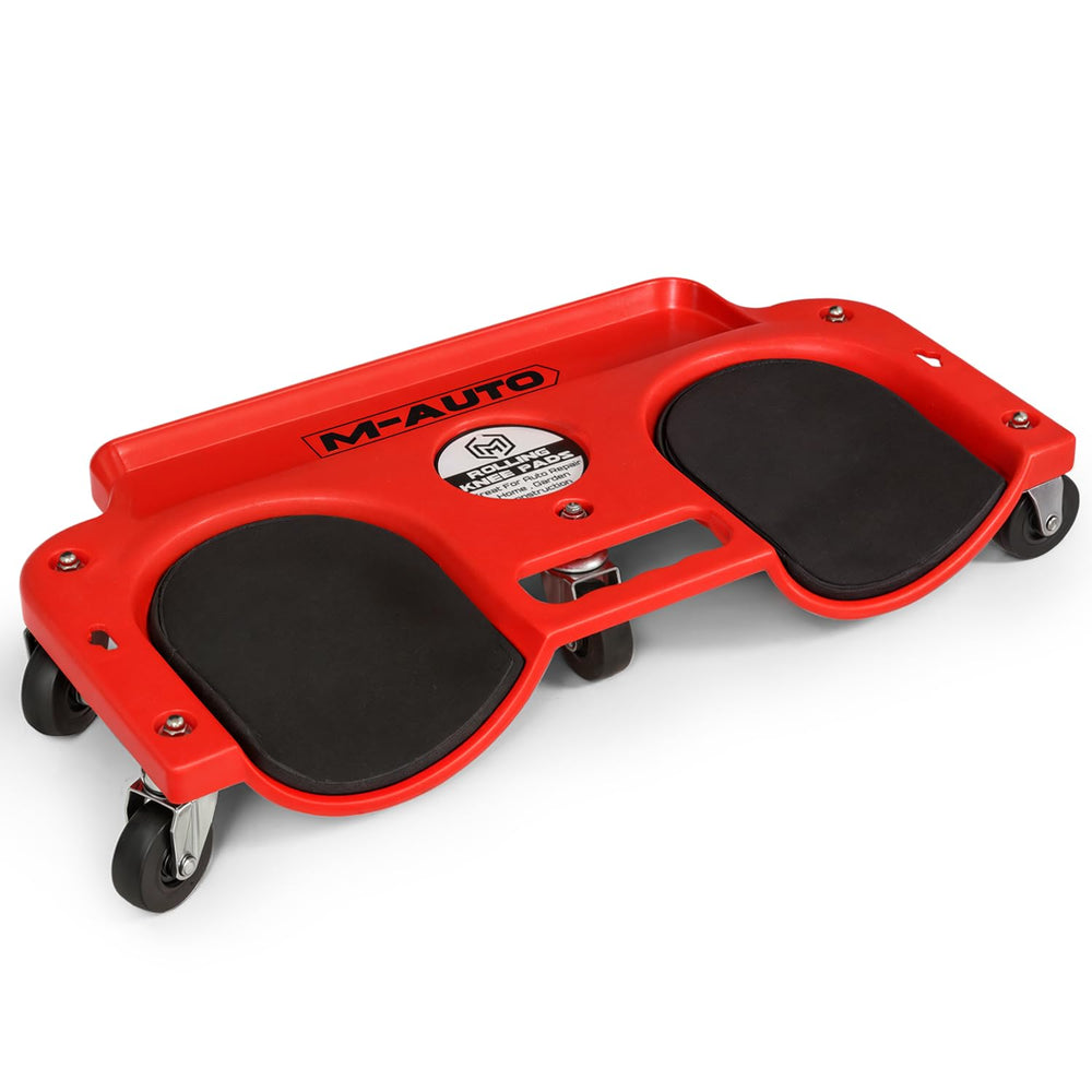 M-AUTO front view of knee creeper showing low-profile mobility and comfort