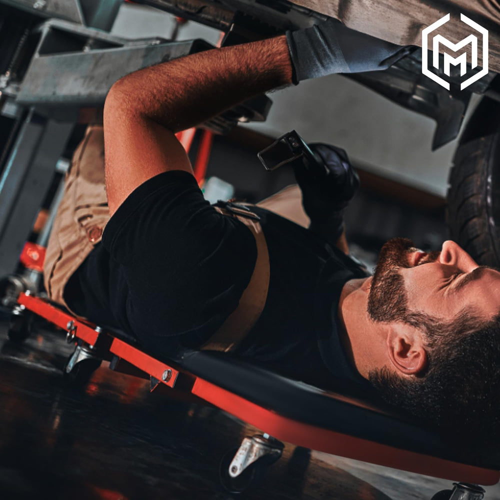 M-AUTO lay-down mode undercarriage access for ease of movement