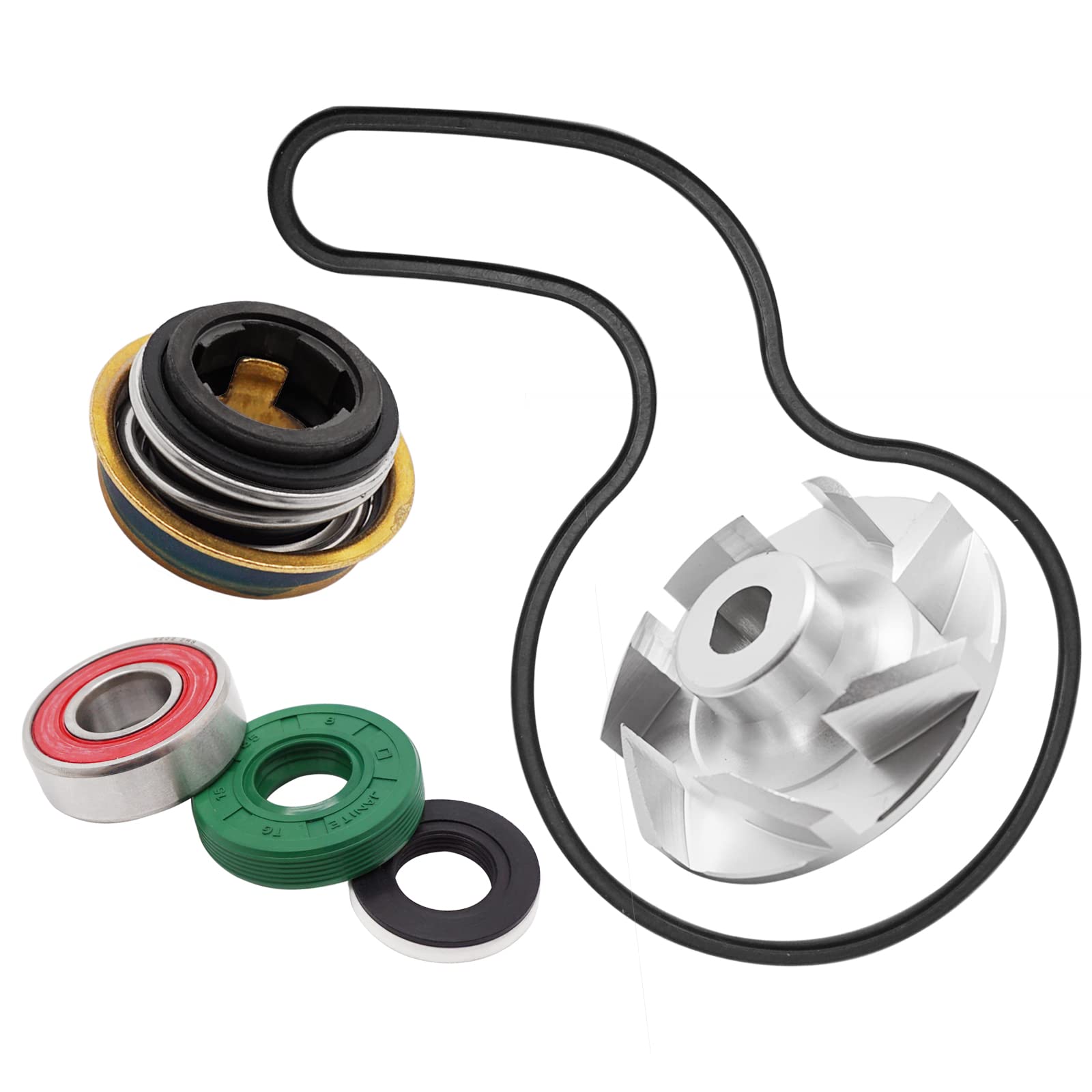 M MATI front view of complete rebuild kit showing included parts and compatibility benefits