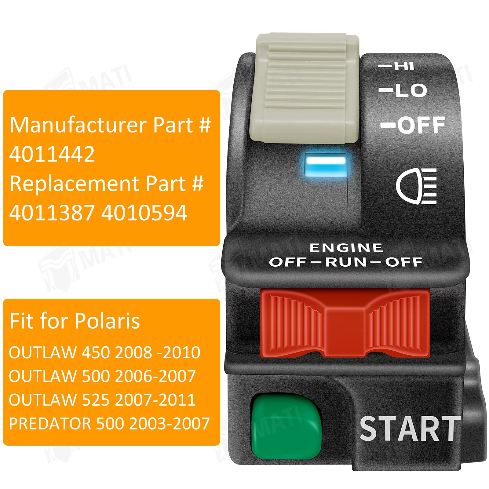 M MATI wiring connector detail ensuring correct plug fit and reliable connection