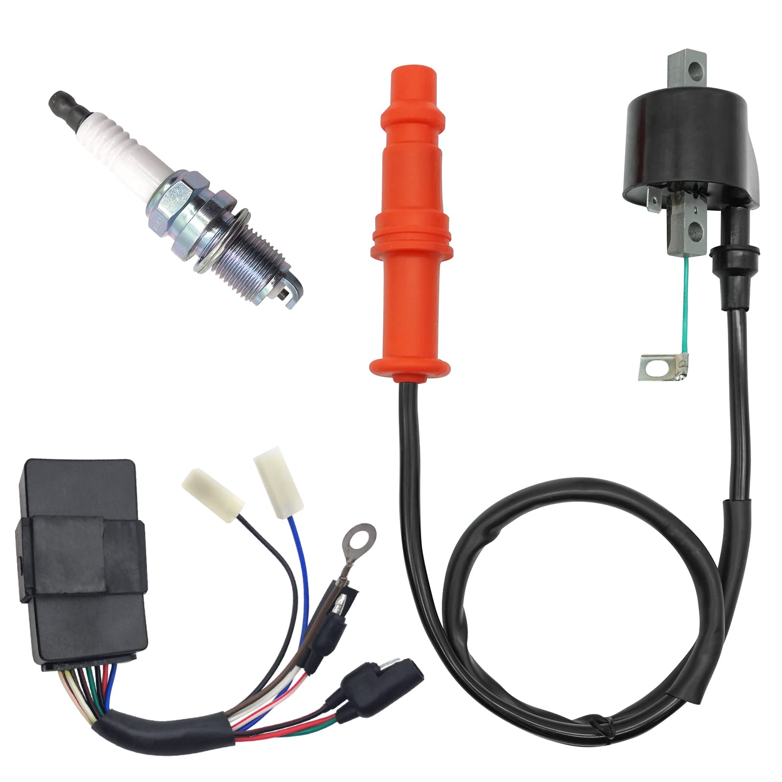 M MATI front packaging showing full ignition kit and clear compatibility benefits