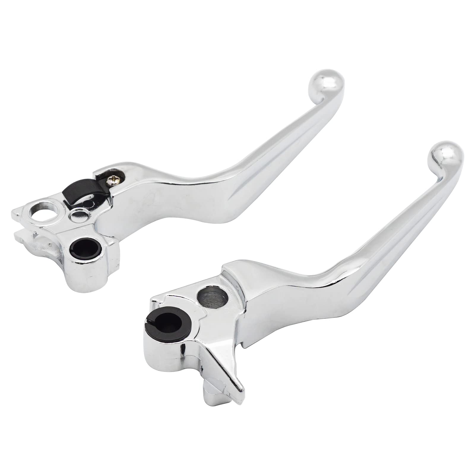 M MATI side profile showing ergonomic lever shape for more comfortable grip