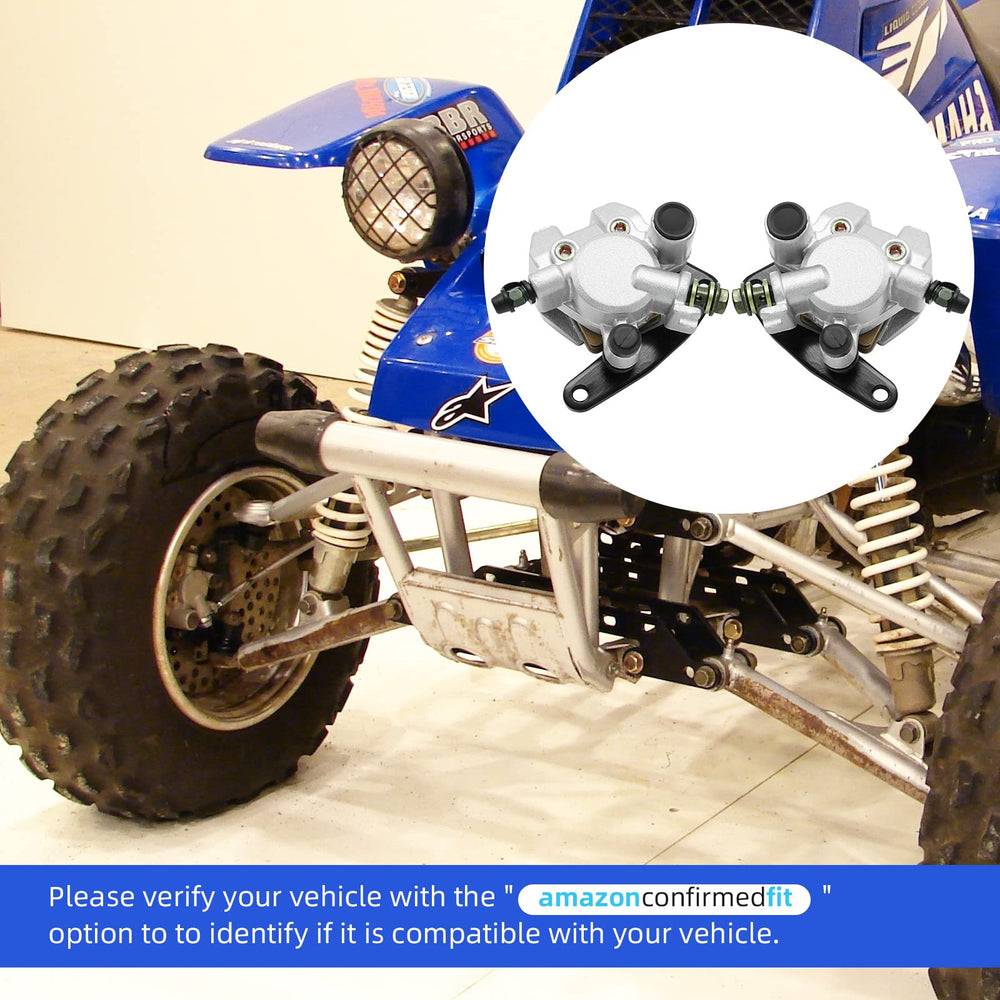 M MATI calipers on an ATV in action conveying reliable braking confidence