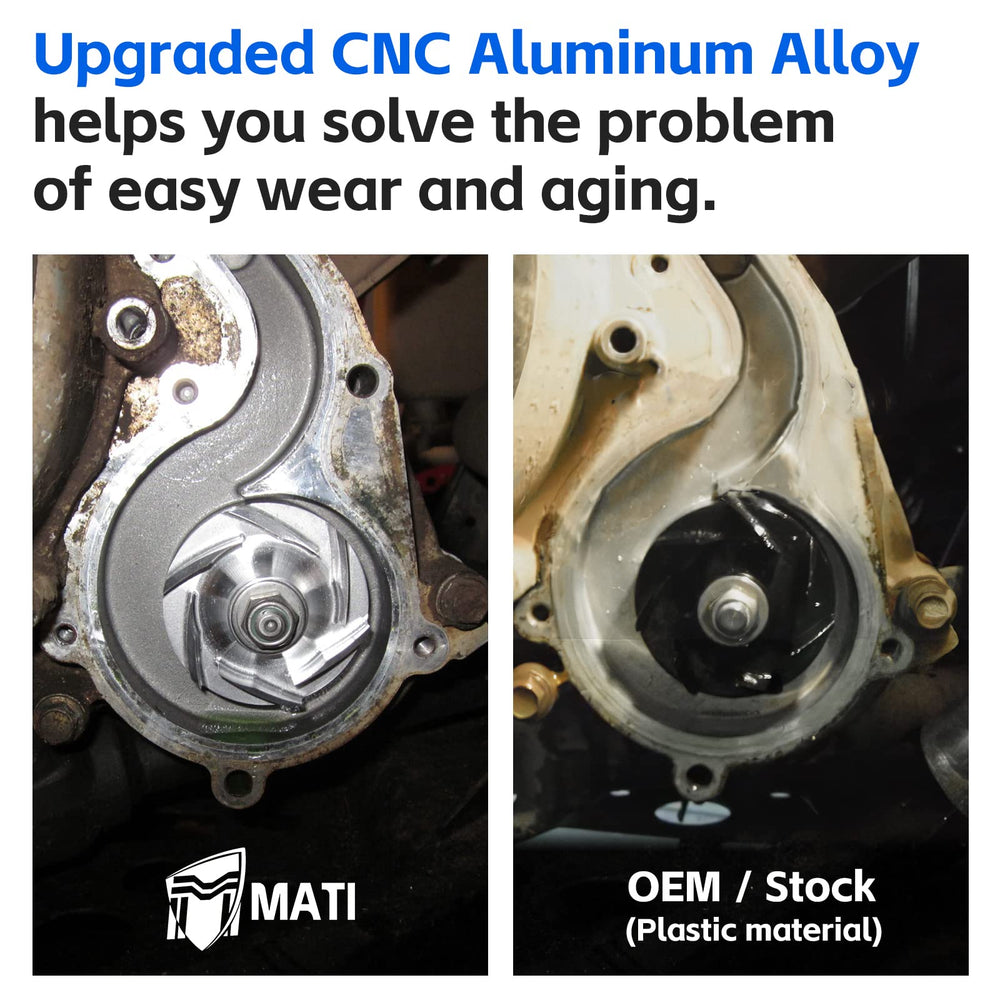 M MATI mechanical and oil seals laid out to show leak prevention and replacement readiness