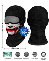 M-YOUNG balaclava folded in hand showing compact portable size