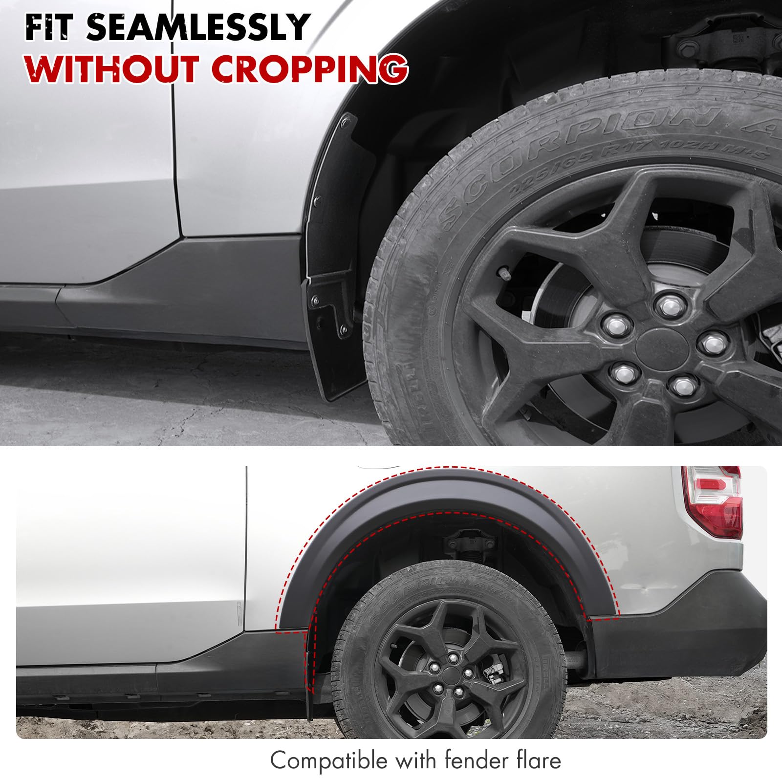Mabett flexing material to show heat and cold resistant flexibility benefit