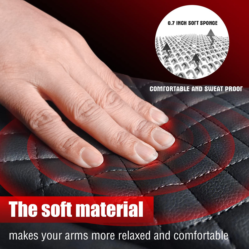 Mabett padded profile side view showing 1-inch cushioning for comfort