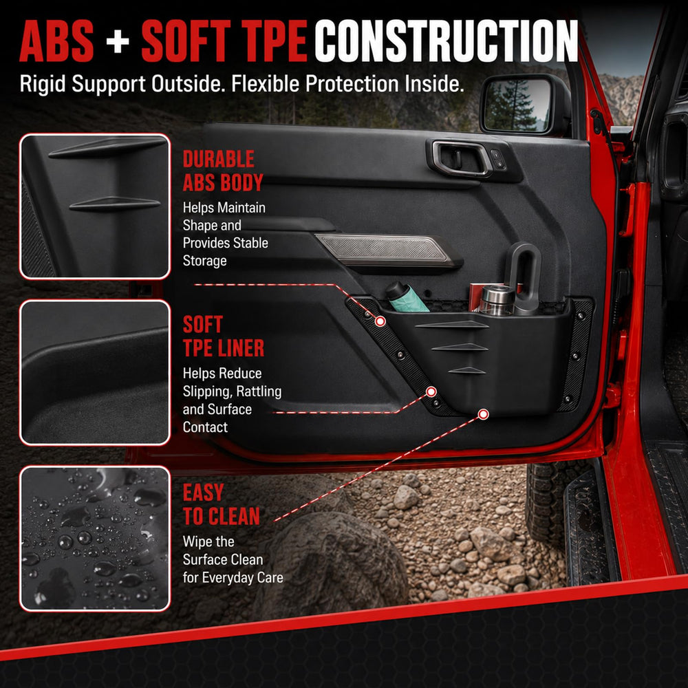 Mabett side profile showing perfect fit under window for easy reach