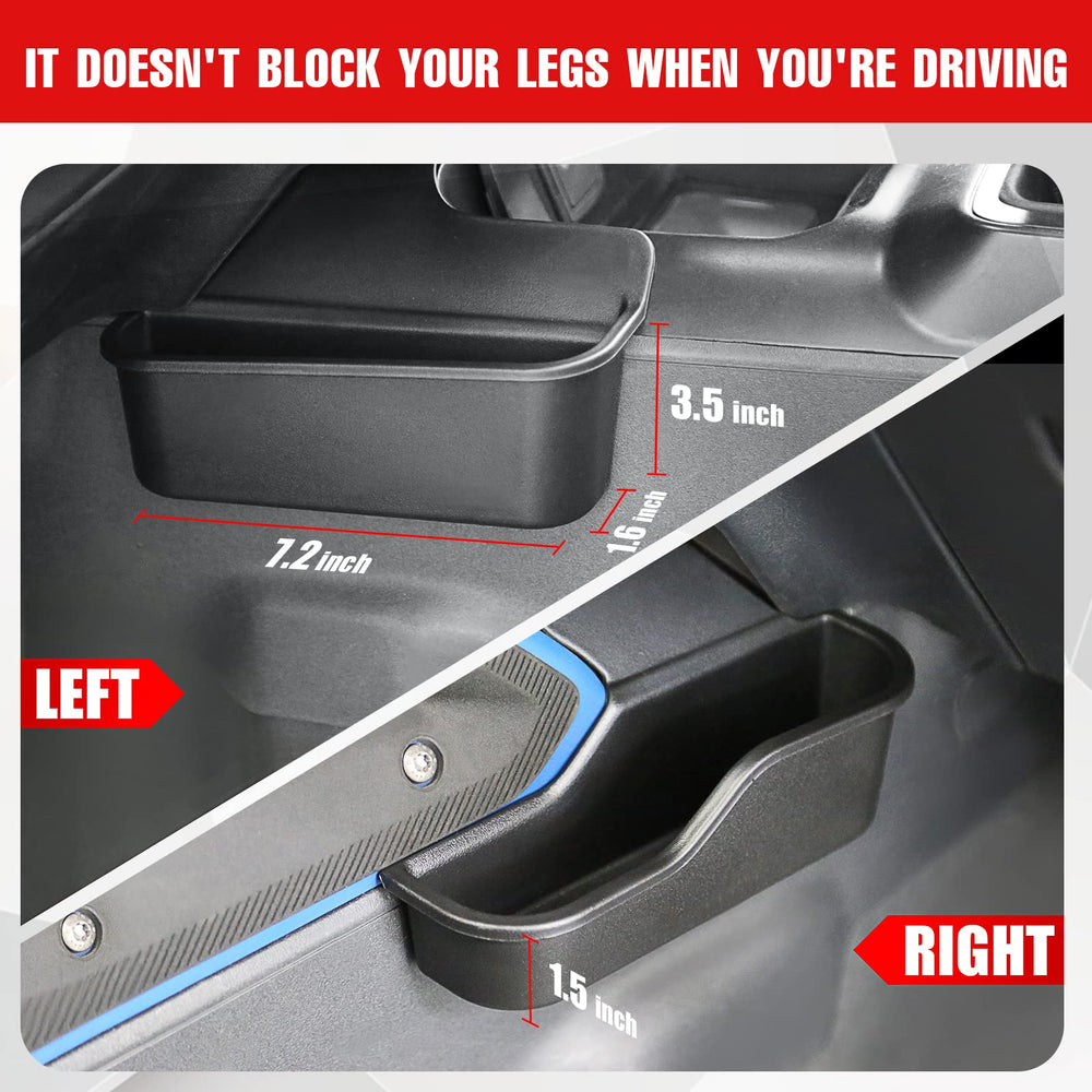 Mabett size comparison with hand and shifter showing compact, non-intrusive fit