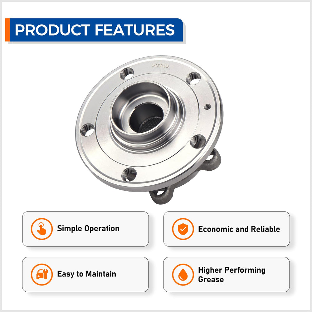 MACEL assembly side profile displays integrated bearing and mounting surface