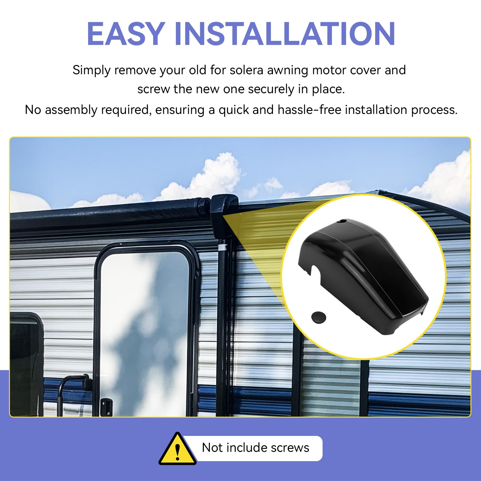 Magluv 643922 on RV at campsite for long-lasting exterior protection