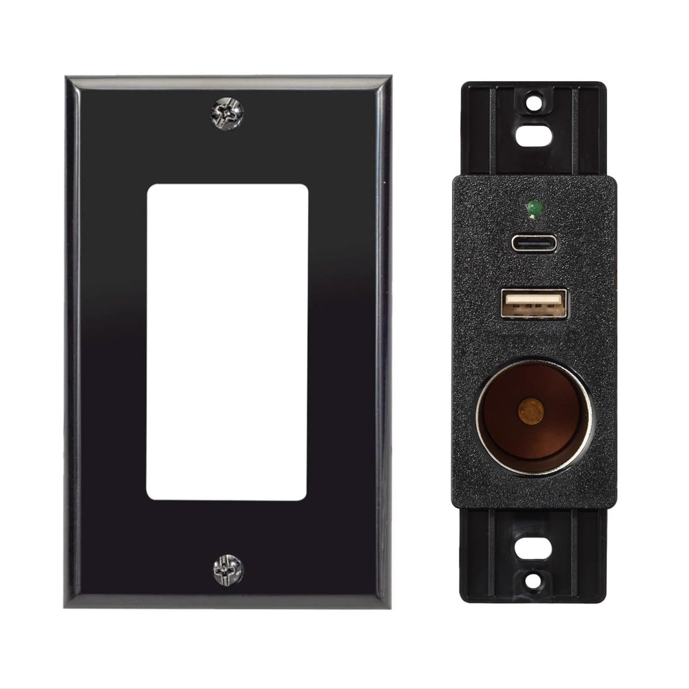 Magnadyne close-up of VPA socket demonstrating high-capacity outlet reliability