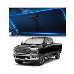 Magnelex front view showing precise windshield fit and full coverage benefit