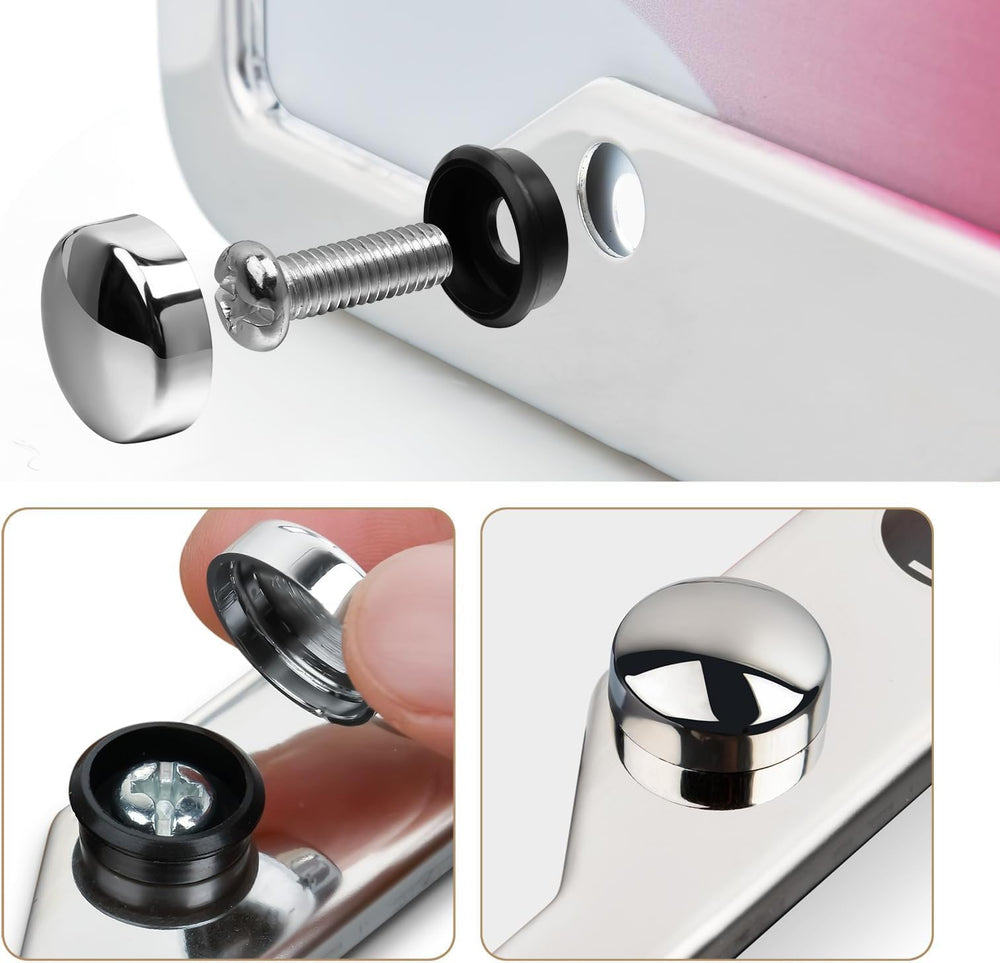Maikebe hardware kit with screws washers and caps benefit: complete fit for secure installation