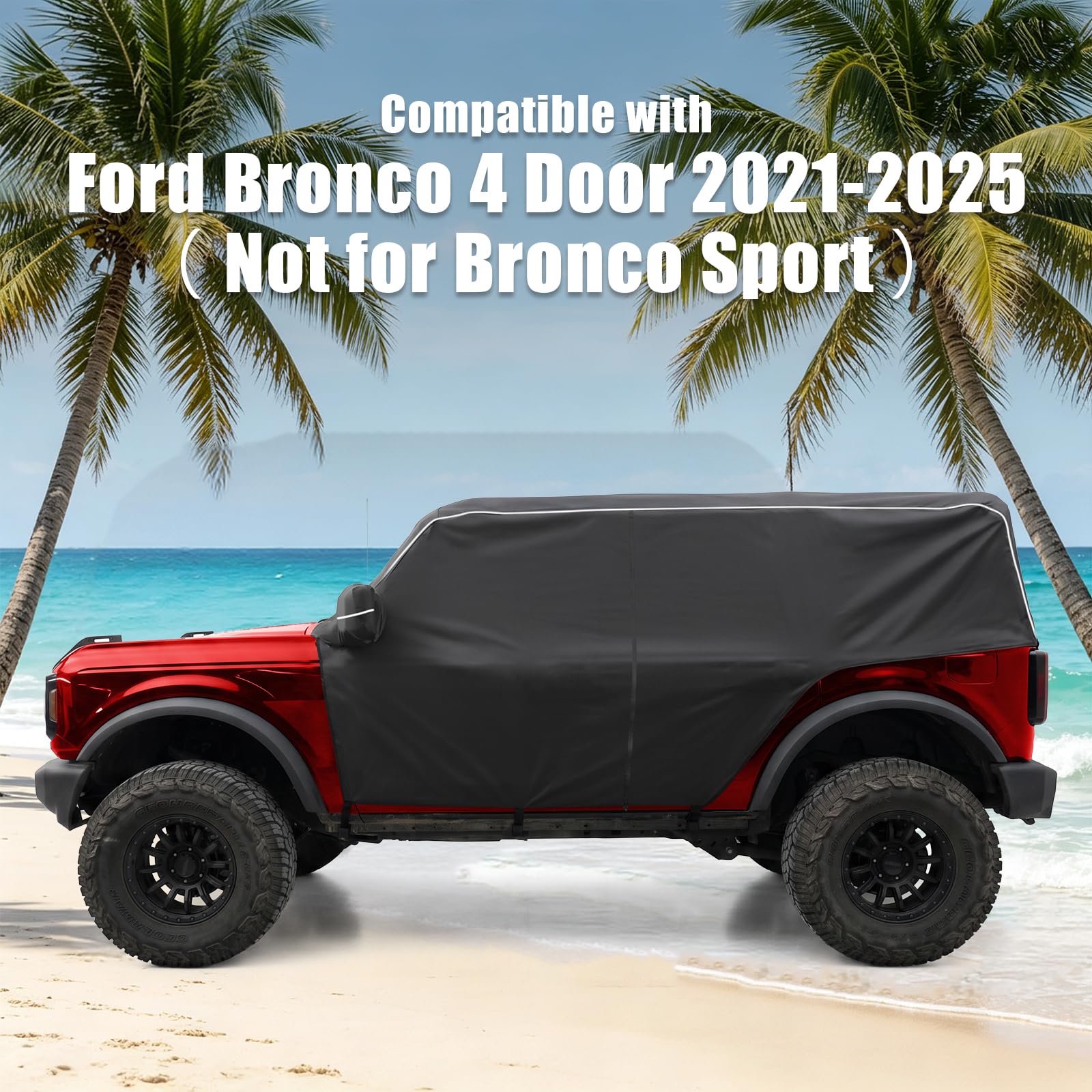 MAIKER OFF ROAD folded kit stored in trunk demonstrating compact portable convenience