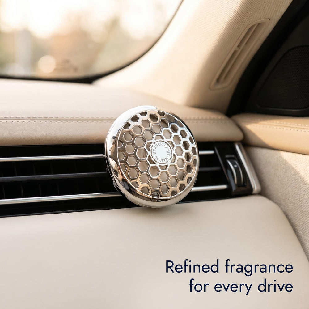 MAISON BERGER product on shelf display suggesting a refined gift for car owners