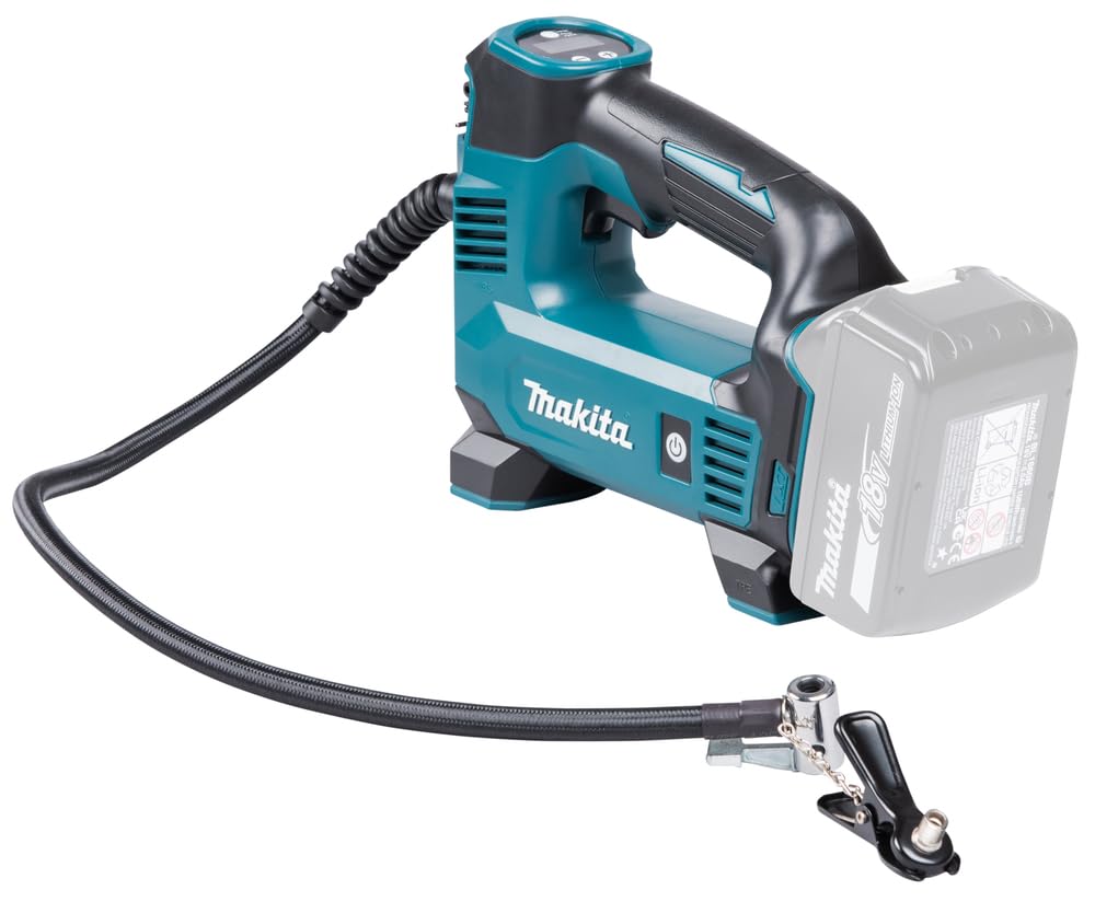 Makita DMP180Z LED job light illuminating valve for nighttime use