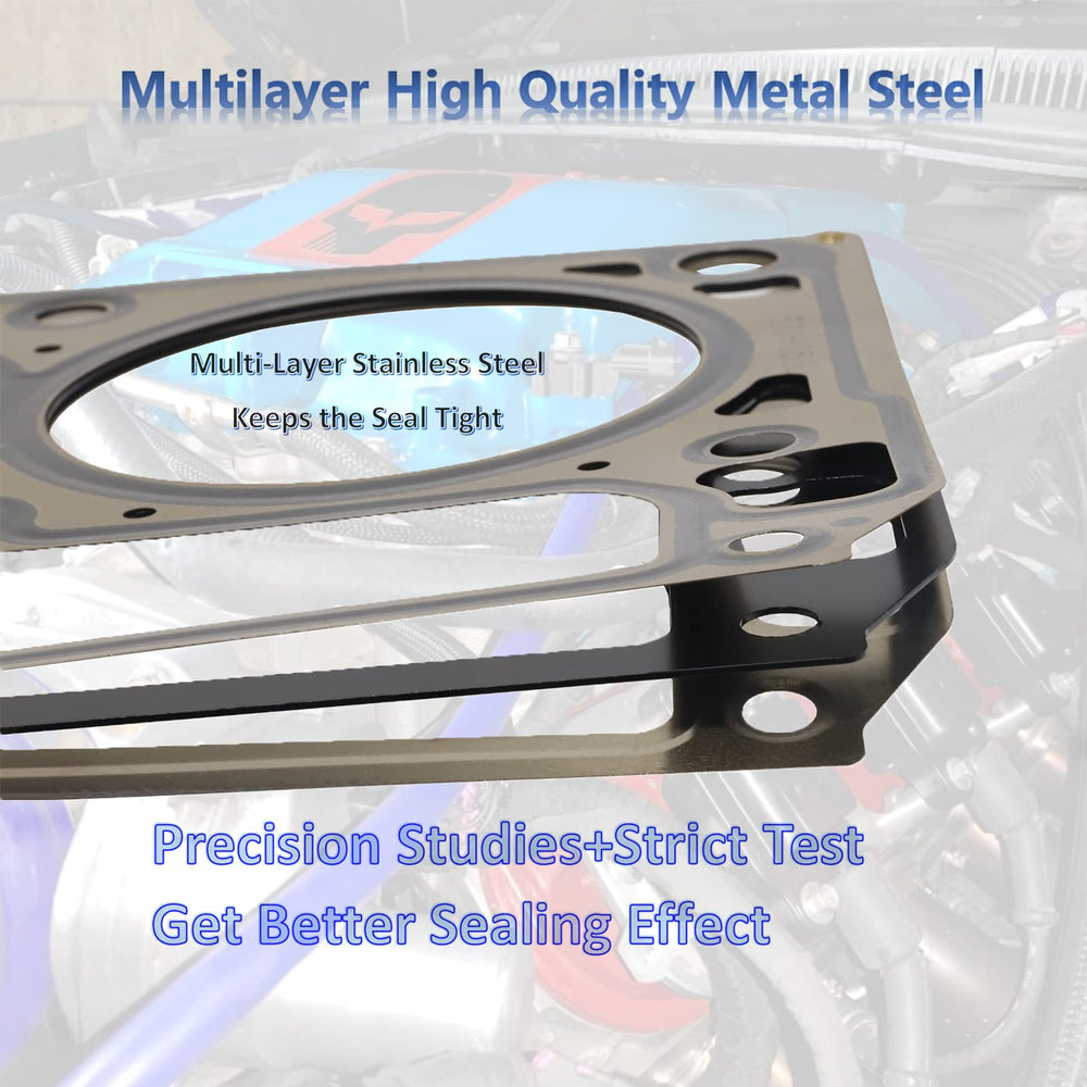 Manatee head gasket beside a ruler showing scale to confirm correct dimensions and fit