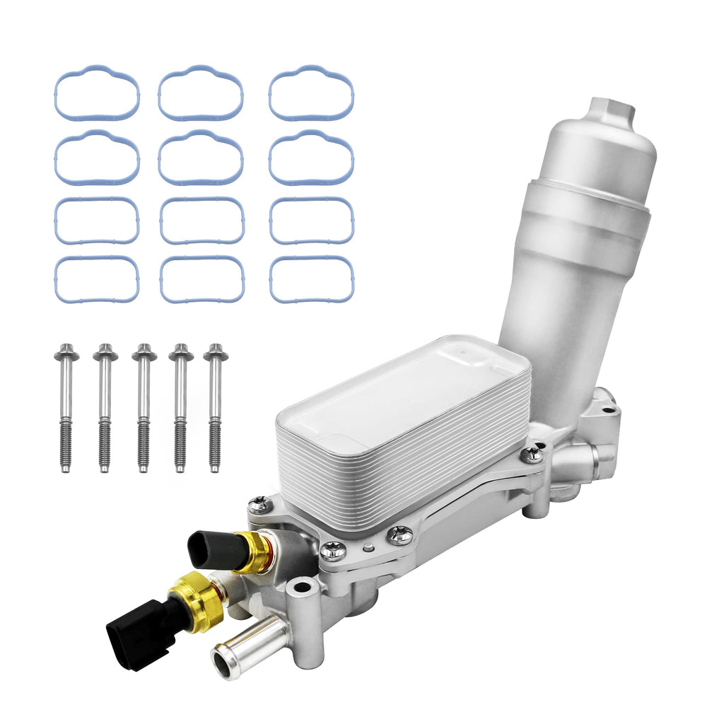 Mango S front view oil cooler housing showing fit and durable design