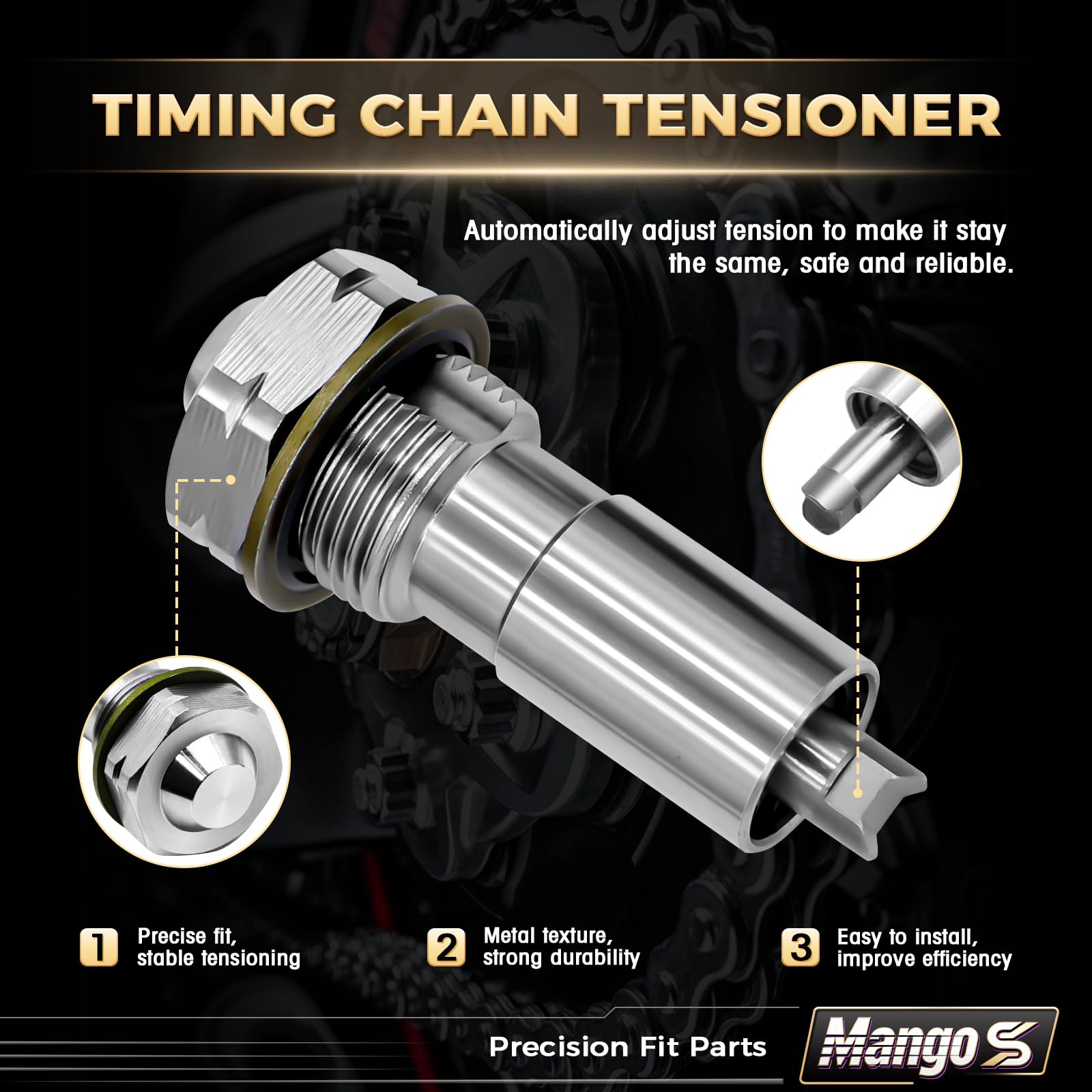 Mango S installed inside engine bay demonstrating restored timing alignment