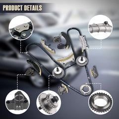 Mango S sprocket and chain assembly illustrating matched components for timing