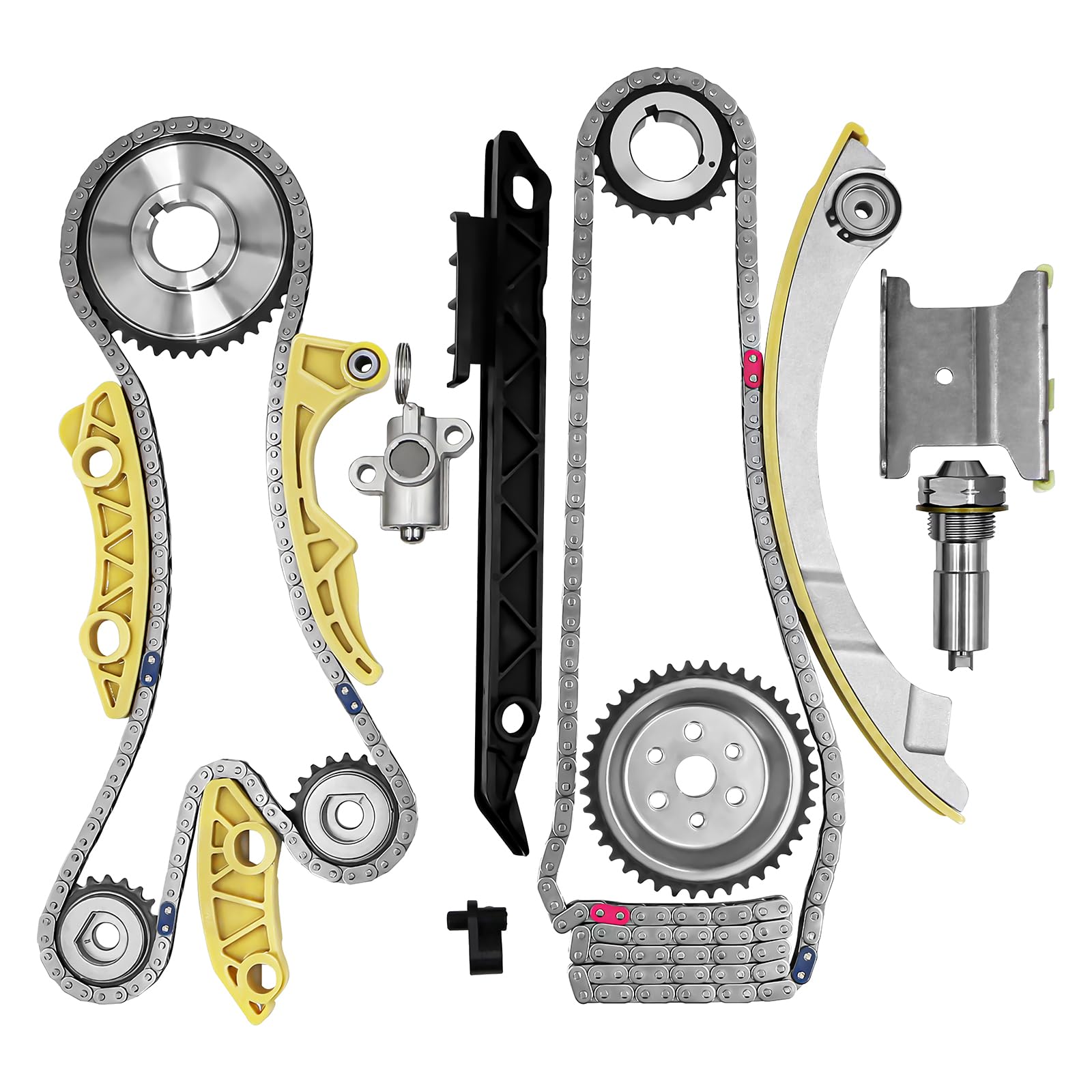 Mango S front packaging showing complete timing kit and benefit of factory-fit replacement