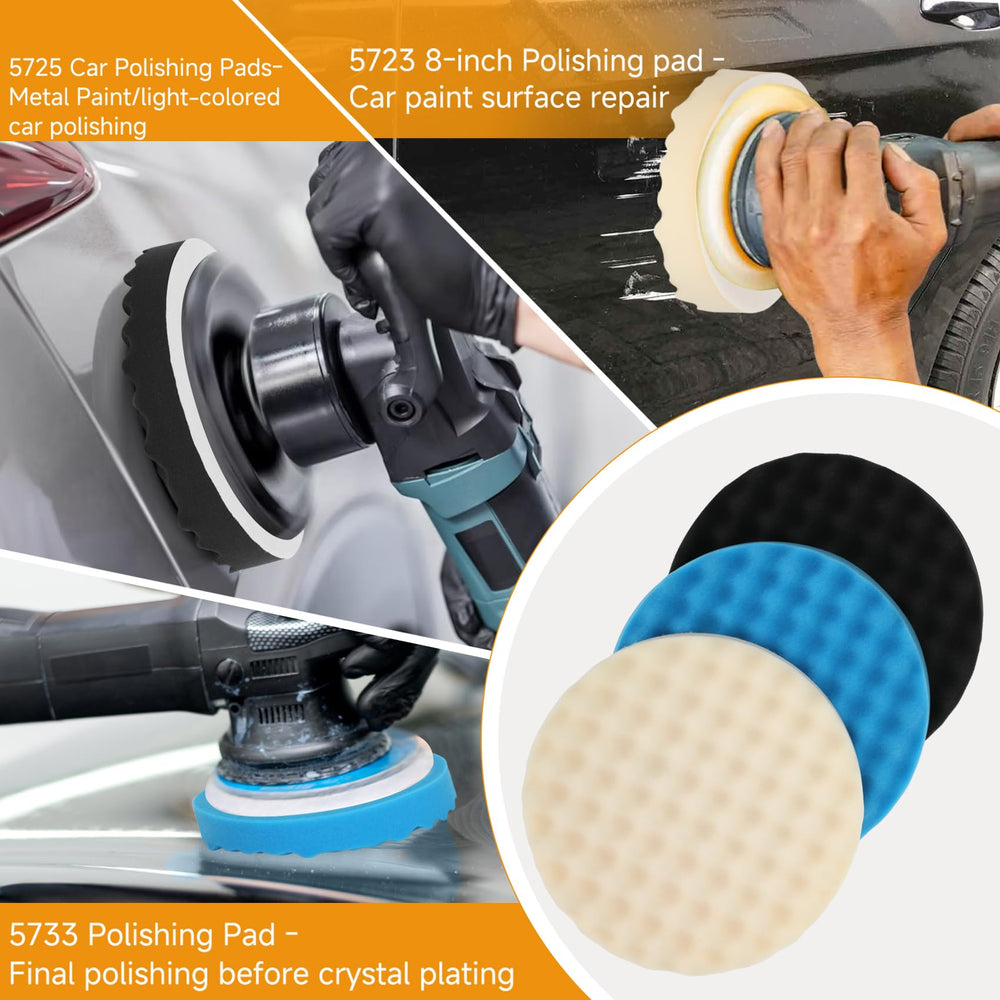 Mangoct back label showing pad specs and one-year after-sales reassurance