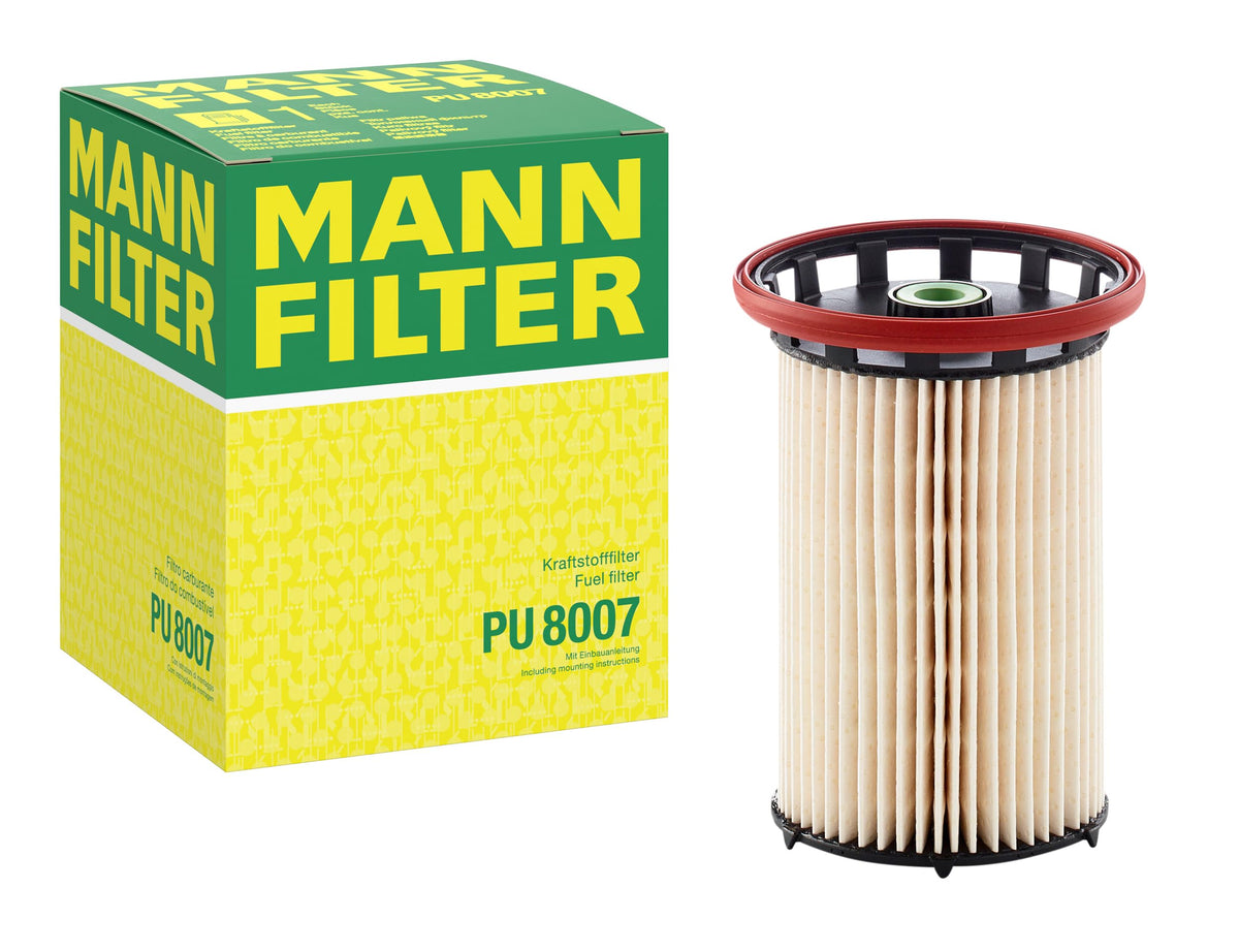 MANN-FILTER PU 8007 front view showing robust housing and easy fitment benefit
