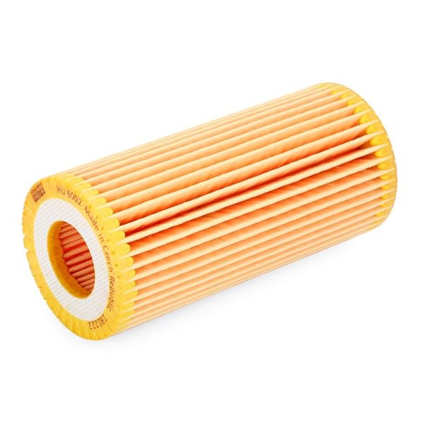 MANN Filter close-up of gasket and threads demonstrating secure seal and easy install