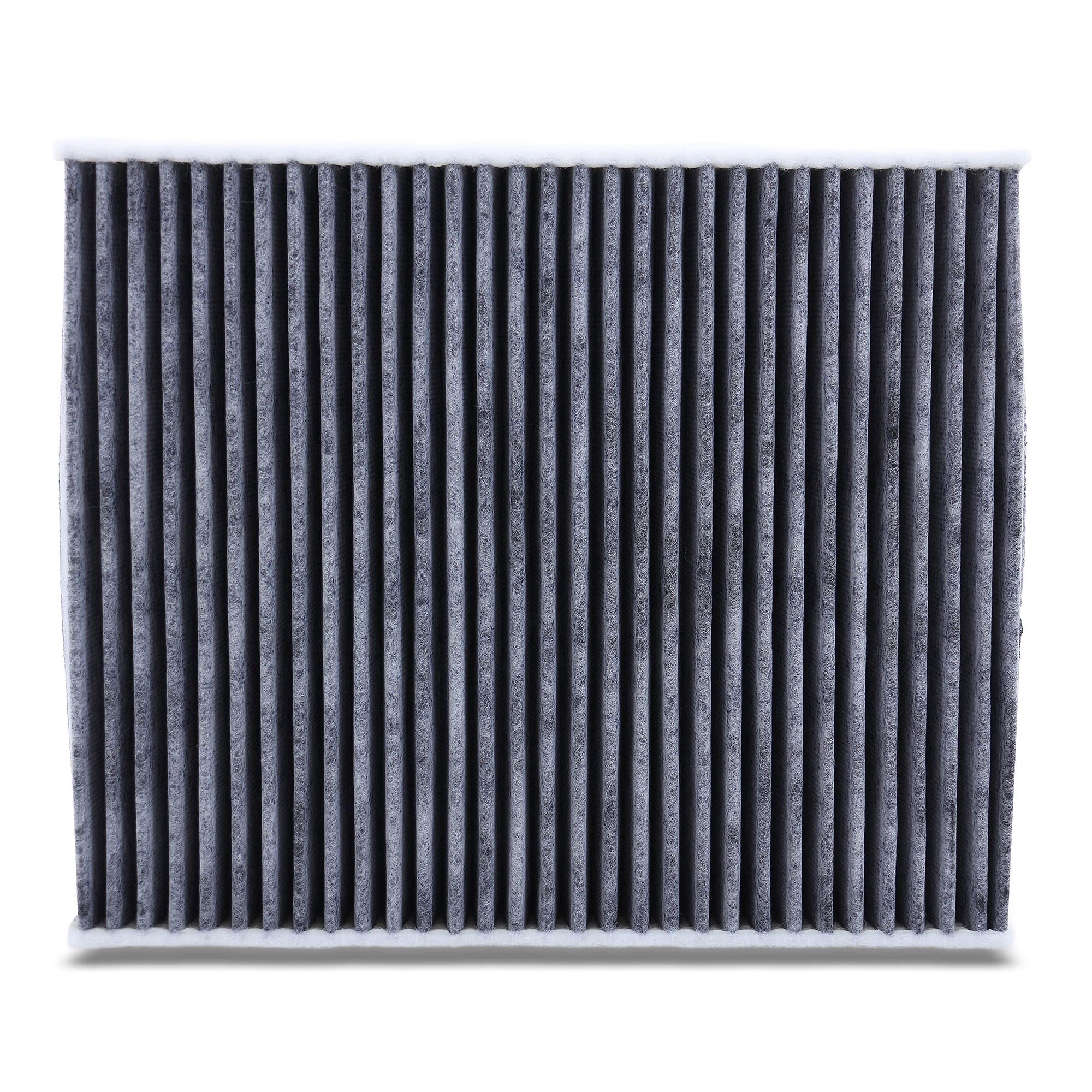 Mann Filter installed in vehicle cabin filter housing for correct fit and seal