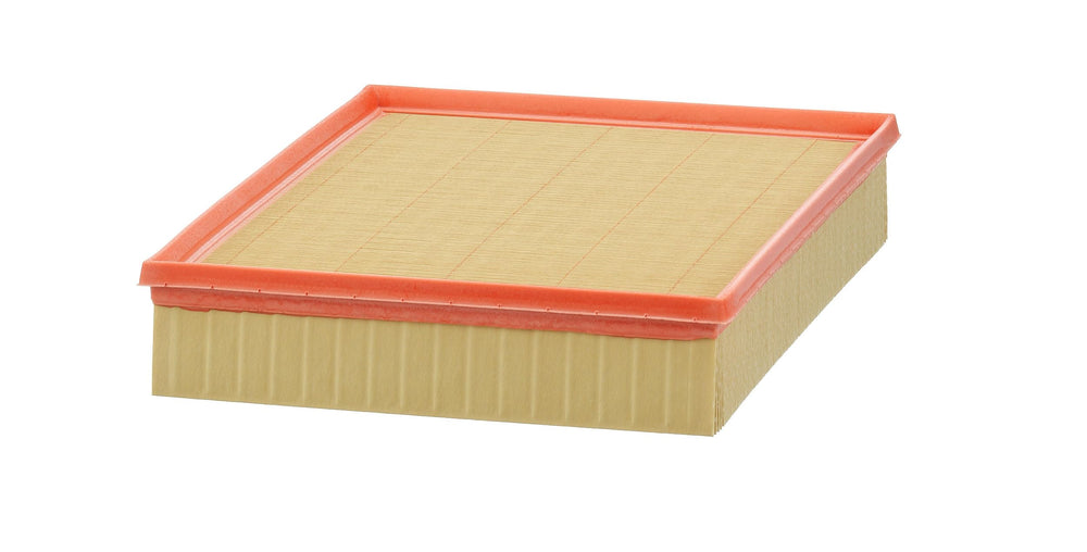 Mann Filter close-up of pleats demonstrating durable media