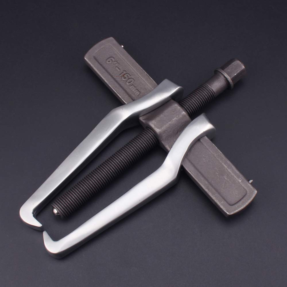 MANNIFEN front view 6-inch 2-jaw puller showing compact design and robust build